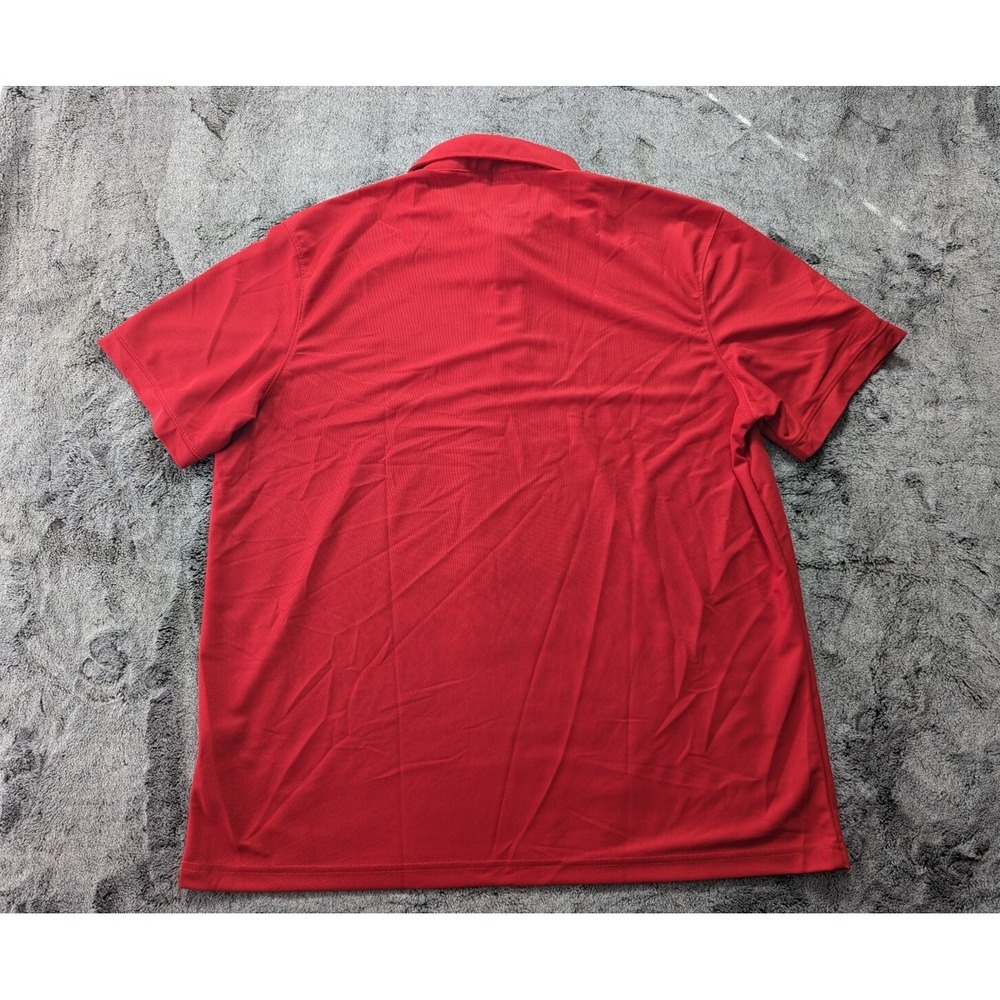 Chik-Fil-A Short Sleeve Polo Shirt Men's Size XL Red - Picture 8 of 10